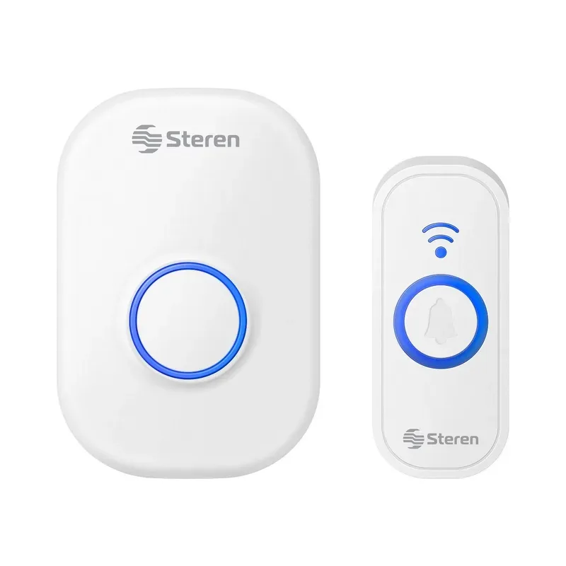 Timbre inalámbrico Wi-Fi, 180 m de alcance, 58 tonos Steren SHOME-162