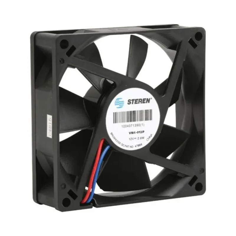 Ventilador plástico de 4", 12 Vcc Steren VN4-012P