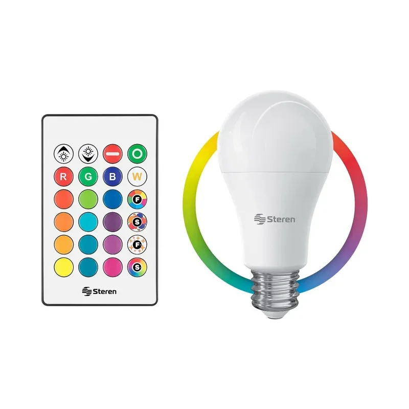 Bombillo LED RGB decorativo, 5 W Steren FOC-150/RGB