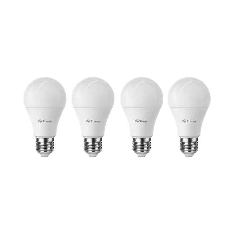 4 bombillos LED de luz fría, 12 W Steren FOC-F12W/4