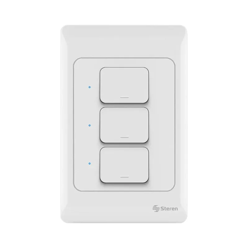 Apagador Wi-Fi triple Steren SHOME-117