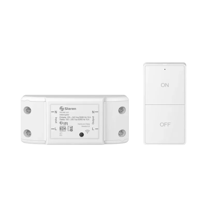 Mini interruptor inalámbrico RF sencillo Steren SHOME-601