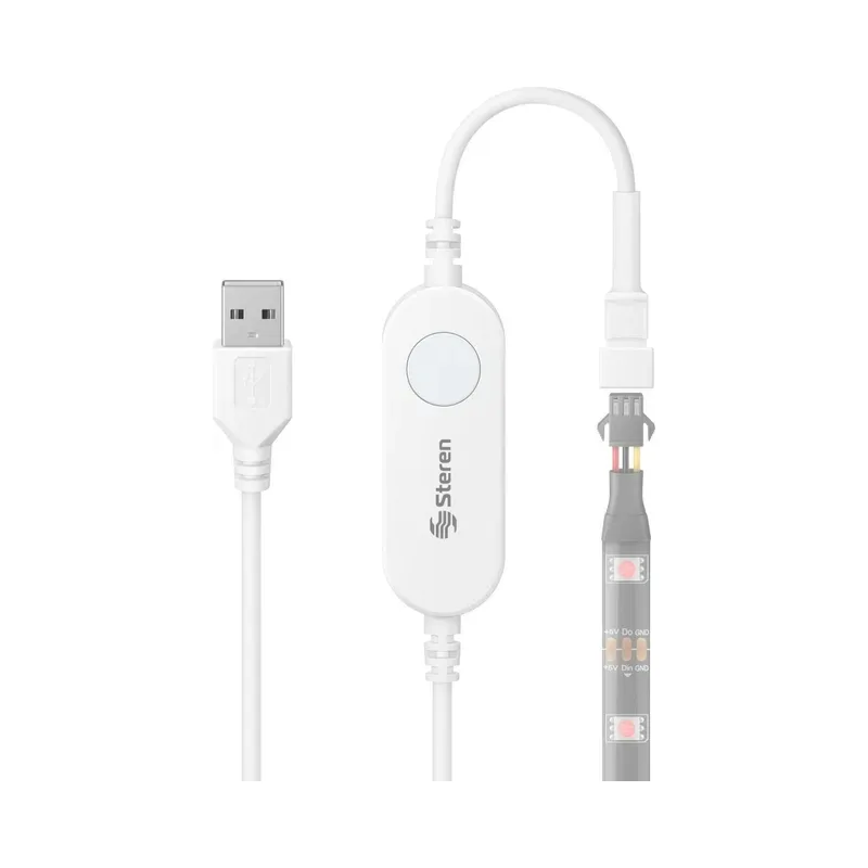 Controlador Wi-Fi* para tira LED digital (Pixel) RGB con conector JTS Steren SHOME-1280