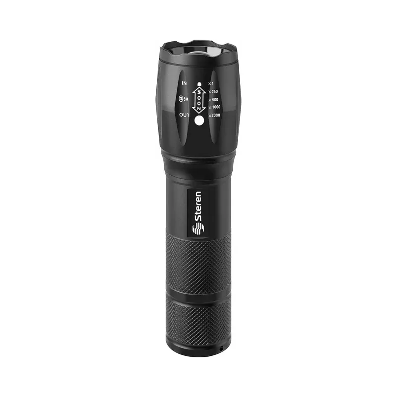 Linterna LED de aluminio resistente al agua Steren LAM-229