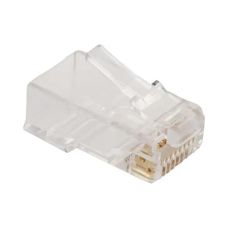 Plug RJ45 de 8 contactos CAT 5e, para cable redondo Steren 301-178