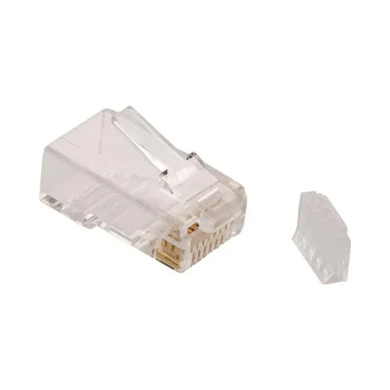 Plug RJ45 de 8 contactos CAT 6, para cable redondo. Steren 301-180
