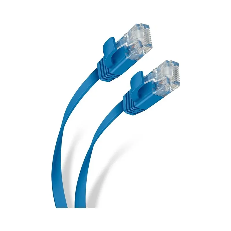 Cable Ethernet UTP CAT 5, de 10 m, ultraplano Steren 358-870