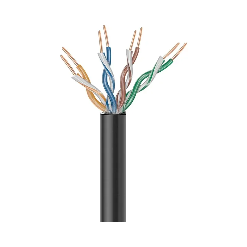 Cable UTP CAT 5e para intemperie, negro Steren CAT5E-NE-305/EXT