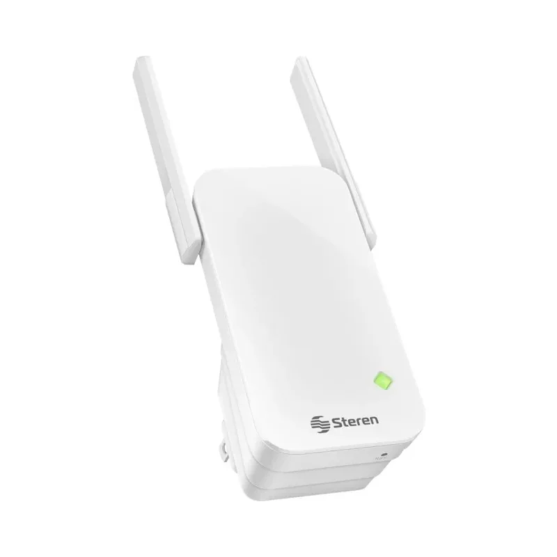 Repetidor Wi-Fi* 300 Mbps, 2,4 GHz, hasta 30 m de cobertura Steren COM-816