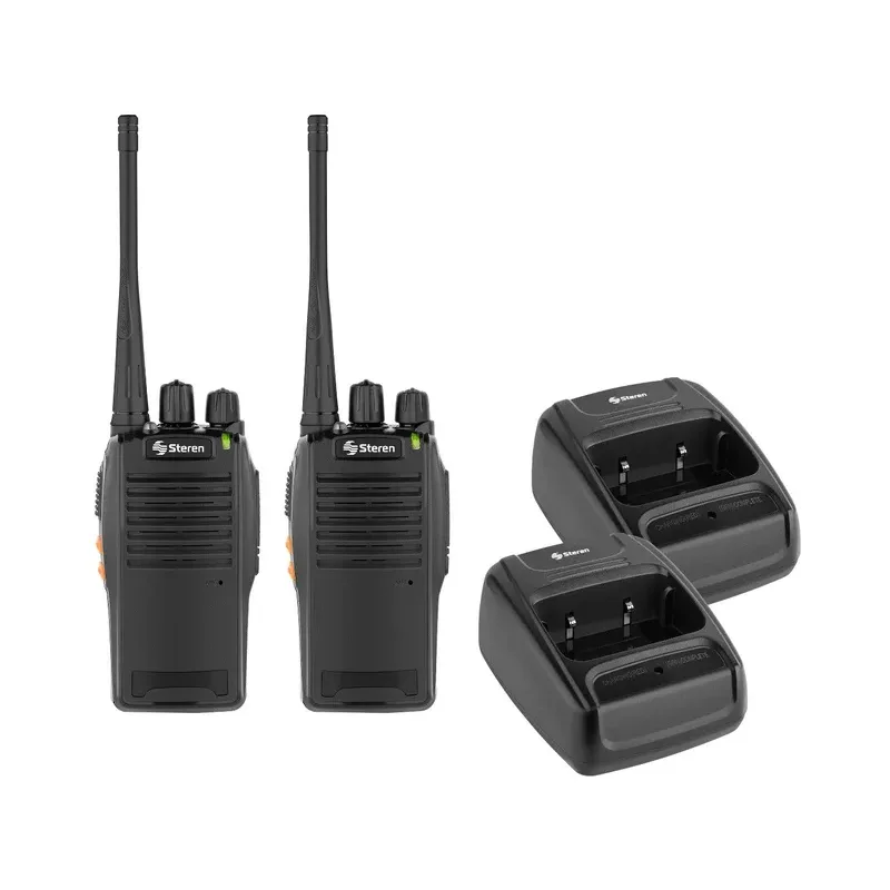Kit de 2 radios intercomunicadores Steren RAD-010