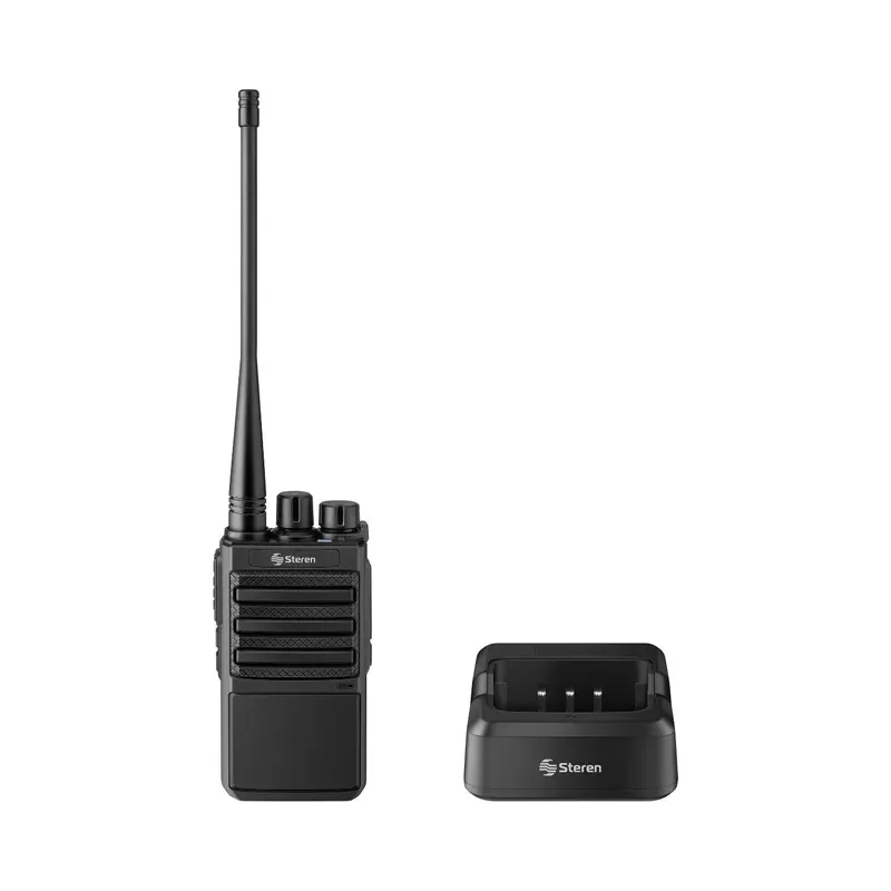 Radio intercomunicador profesional, hasta 4 km de alcance Steren RAD-410