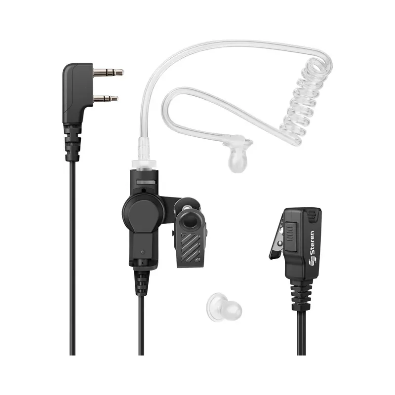 Audífono manos libres con guía de silicón para RAD-510 / 530 / 630 Steren RAD-596