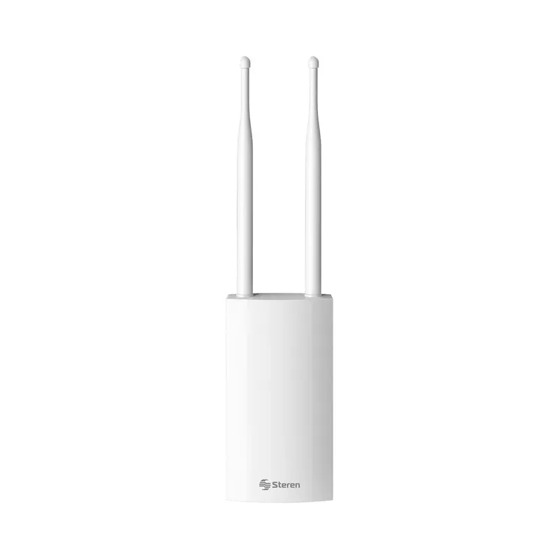 Access Point Wi-Fi* 2,4 GHz (B/G/N), hasta 17 m de cobertura, para exterior Steren COM-819