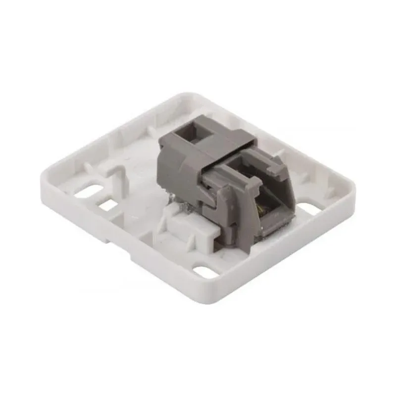 Conector jack telefónico con jack RJ11 de 2 contactos Steren 300-155