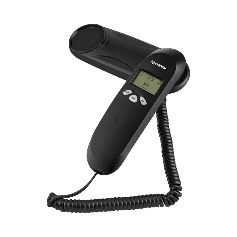 Teléfono de góndola, negro Steren TEL-008N