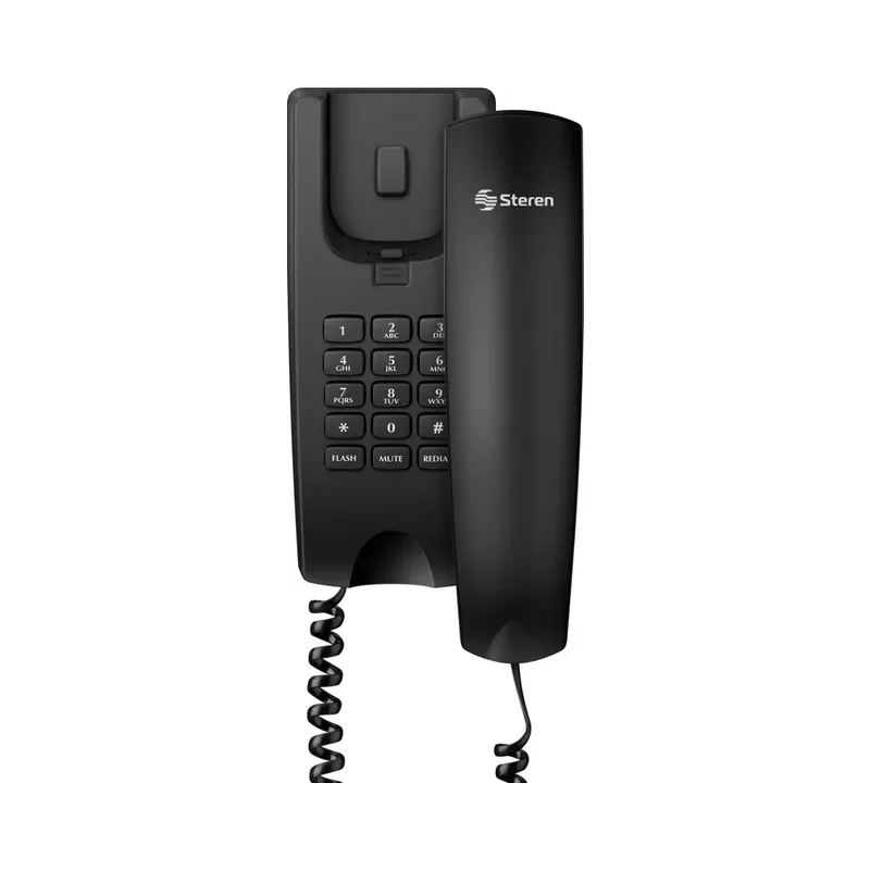 Teléfono de góndola, negro Steren TEL-009NE