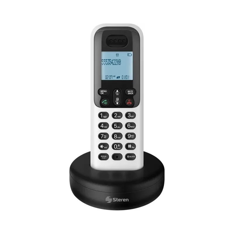 Teléfono inalámbrico DECT 6.0 Steren TEL-2414