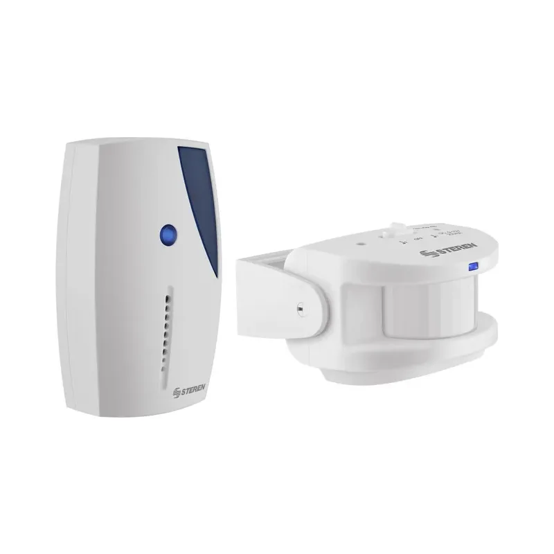 Sensor de movimiento con campana inalámbrica Steren ALA-036