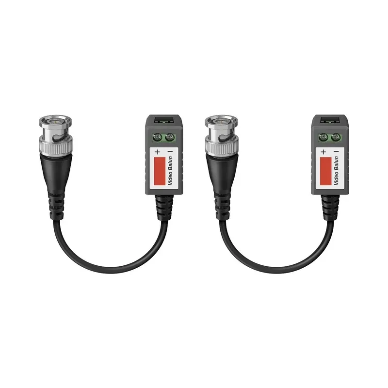 Extensor pasivo de video BNC por cable UTP con terminales atornillables (Balun) Steren CCTV-403