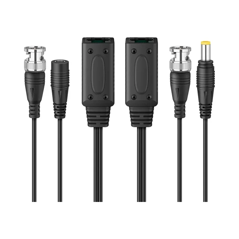 Extensor de video UHD 4K para BNC por cable Ethernet (Balun) Steren CCTV-413