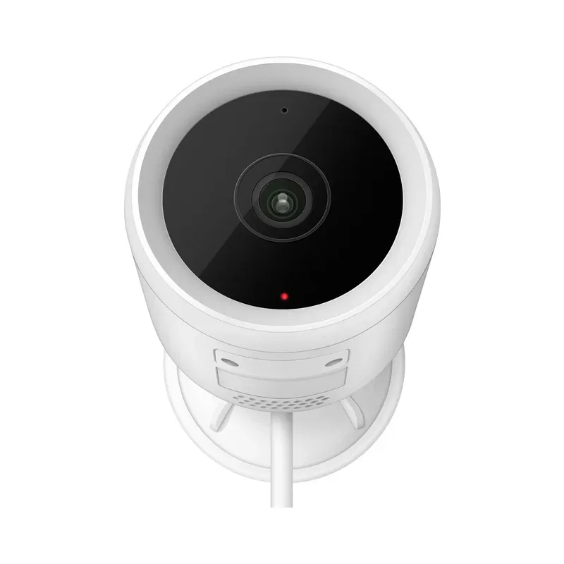 Cámara de seguridad Wi-Fi* / Ethernet Full HD fija para exterior tipo mini bala, compatible con asistentes de voz Steren CCTV-228