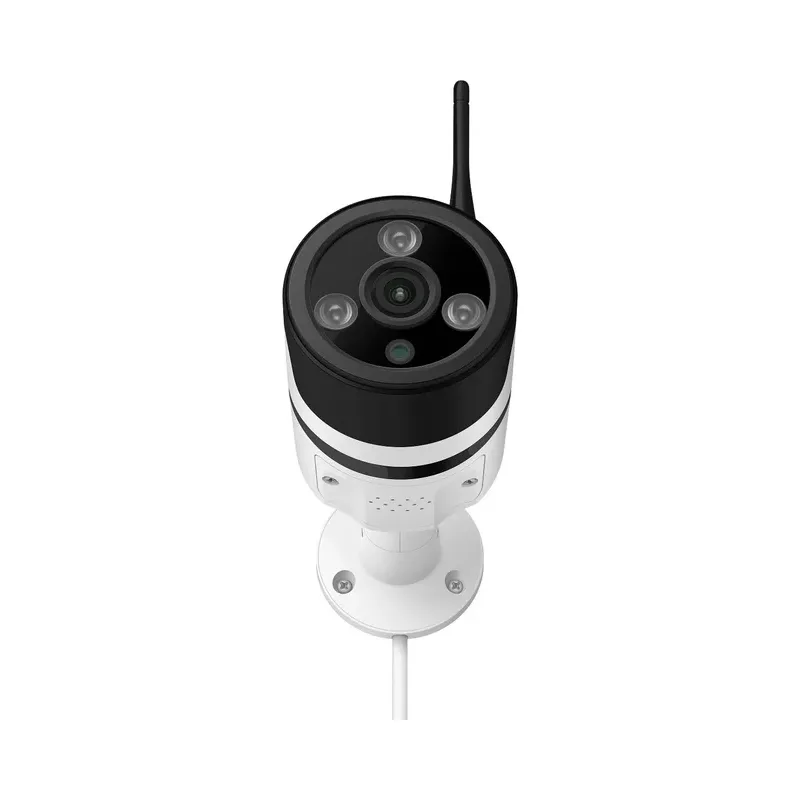 Cámara de seguridad Wi-Fi* / Ethernet Full HD fija para exterior tipo mini bala Steren CCTV-229