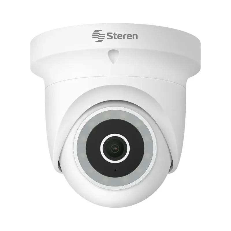 Cámara de seguridad Wi-Fi* 3 Mpx robotizada para exterior, tipo domo Steren CCTV-231
