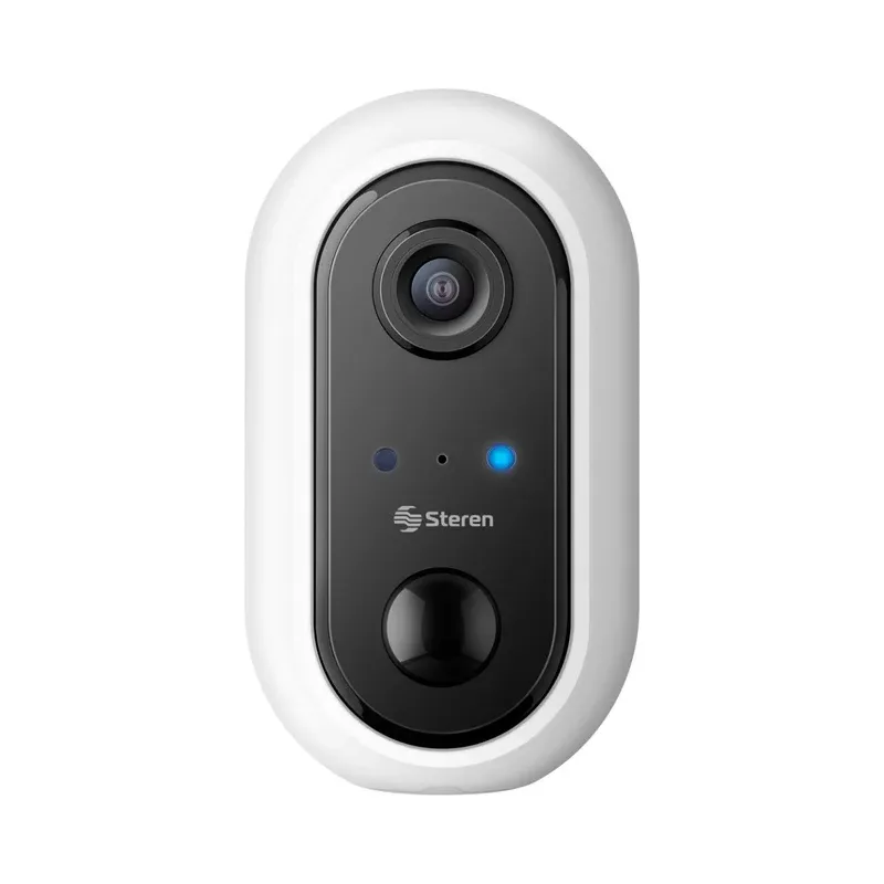 Cámara de seguridad Wi-Fi Full HD fija con batería recargable Steren CCTV-240