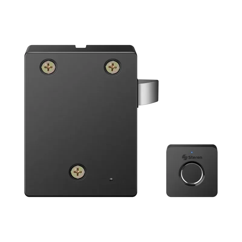 Cerradura de huella digital (biométrica) para cajones, clósets o armarios Steren LOCK-050