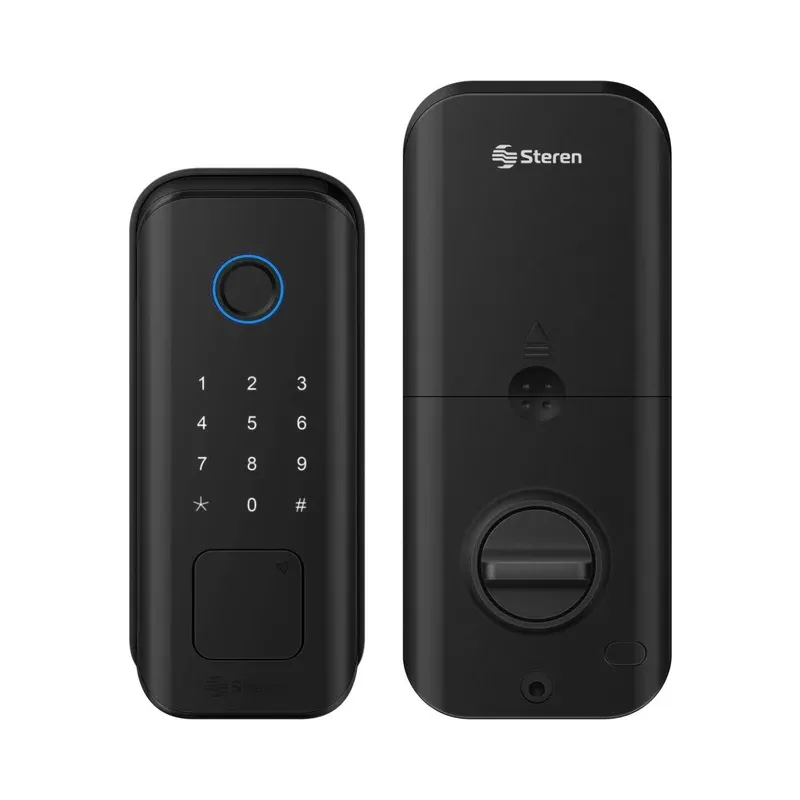 Cerradura digital Wi-Fi* de seguridad con timbre Steren LOCK-450