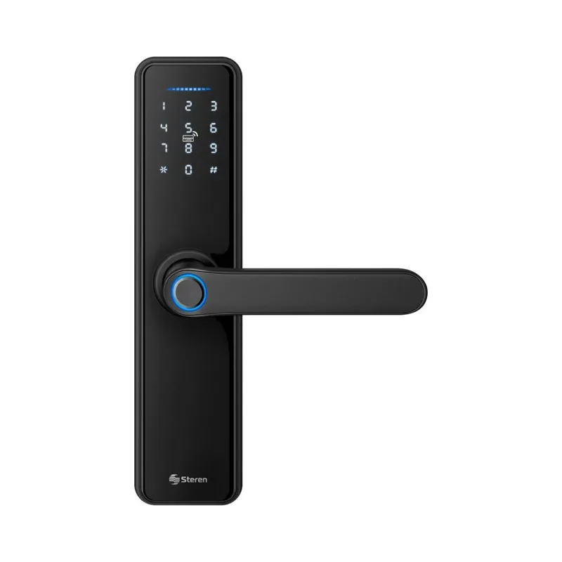 Cerradura digital Wi-Fi* de seguridad compatible con asistentes de voz Steren LOCK-510