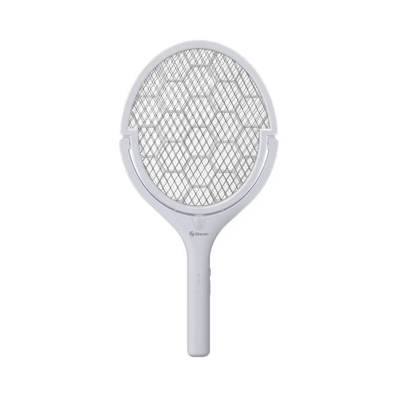 Raqueta electrónica exterminadora de insectos, con batería recargable Steren FLY-KILLER-100
