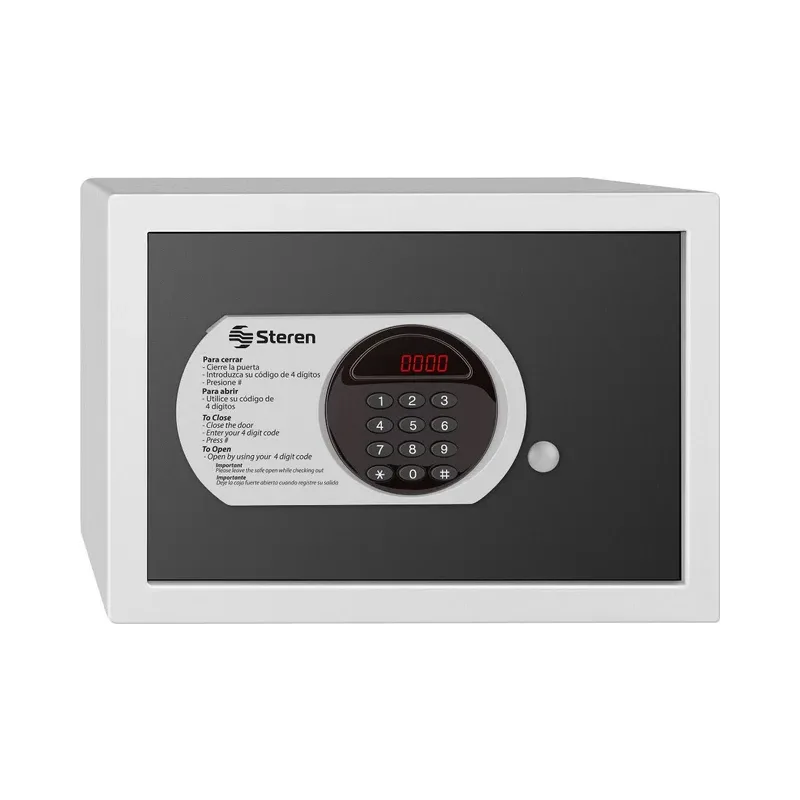 Caja fuerte electrónica hotelera Steren SEG-503