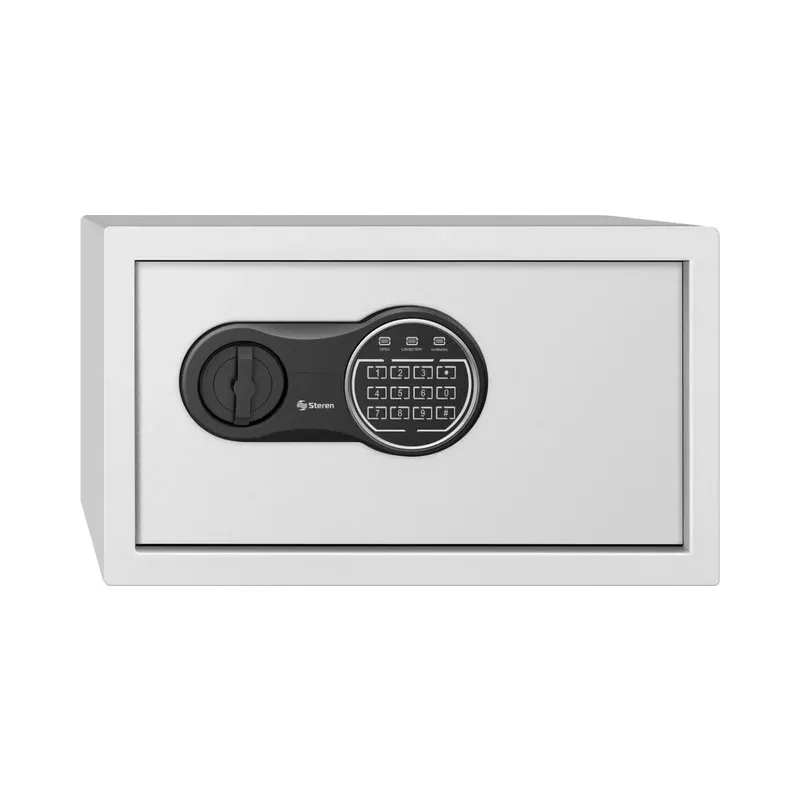 Caja fuerte electrónica para documentos oficio Steren SEG-515