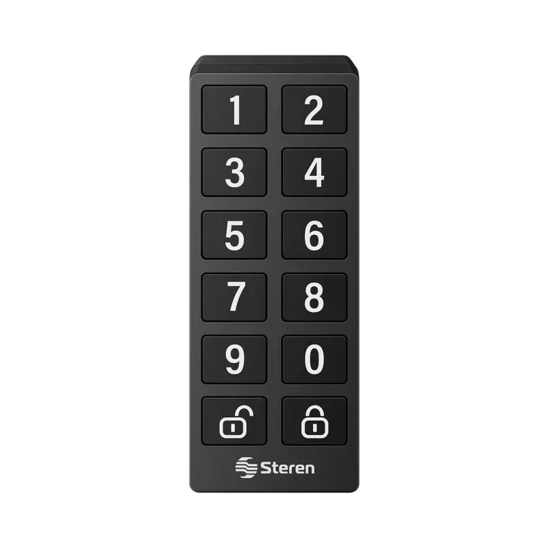 Teclado numérico Bluetooth para vincular con LOCK-400 Steren LOCK-400RM